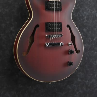 Ibanez AM53-SRF Artcore Hollowbody Guitar 6 String Sunset Red Flat, Limited Edition! image 3
