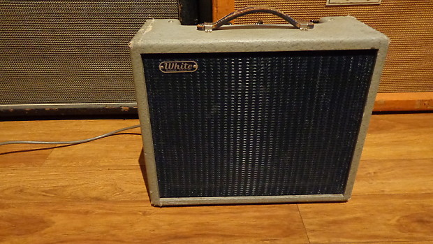 Fender white amp top