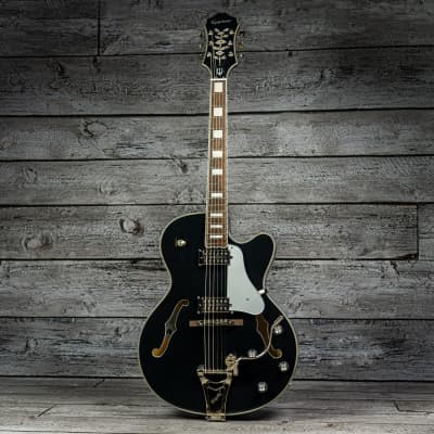 Epiphone Emperor Swingster - Black Aged Gloss image 2