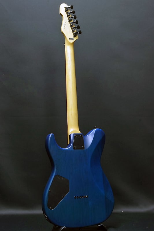 GrassRoots G TB 55R See Thru Blue Sunburst Satin (05/25