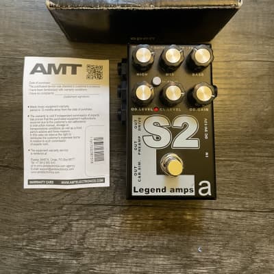 AMT ELECTRONICS　S-2 AMT S2 — 2 channels guitar preamp/distortion pedal (Soldano