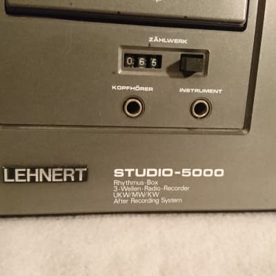 Lehnert Studio-5000 Cassette Tape Recorder With Analog Drum Machine image 4