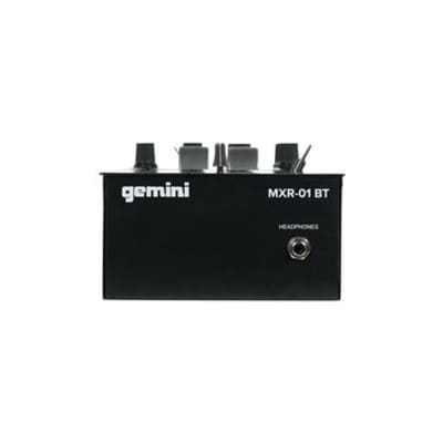 Gemini MXR01BT 2-Channel Pro DJ Mixer with BlueTooth | Reverb