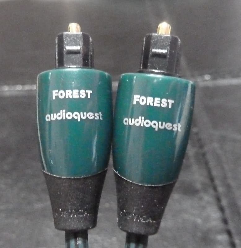 AUDIOQUEST FOREST OPTILINK OPTICAL/TOSLINK CABLE 1.5M image 1