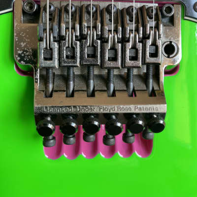 Ibanez JEM777-LG Steve Vai Signature with Edge Tremolo 1987 - 1988 - Loch Ness Green image 16
