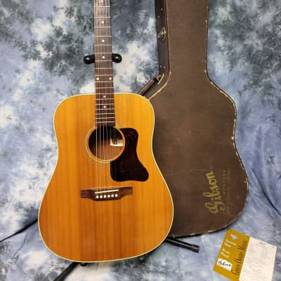 Vintage 1994 Gibson 100th Anniversary Gospel Guitar Pro Setup New Strings Original Gibson Hard Shell Case for sale