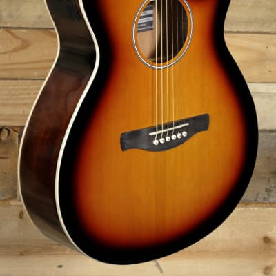Ibanez AEG7 Acoustic/Electric Guitar Transparent Vintage Sunburst for sale