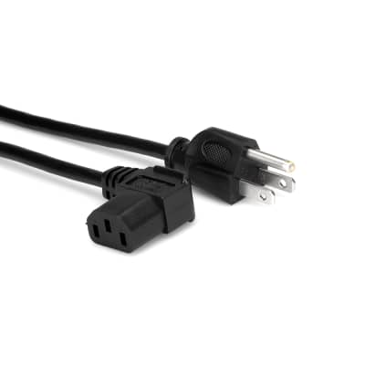 Hosa PWC-141R Right-Angle IEC C13 Power Cable - 1'