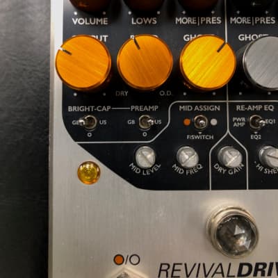 Origin Effects RevivalDRIVE w/optional REVIVAL footswich preamp pedal image 2