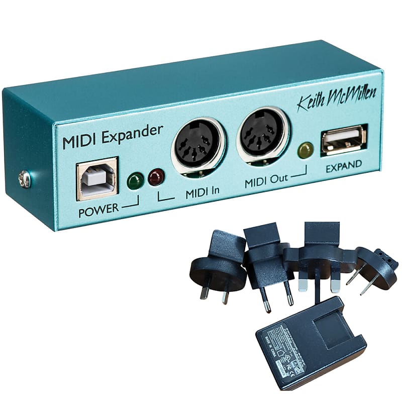 Keith McMillen Instruments KMI MIDI Expander Bundle with Reverb