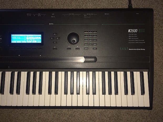 Kurzweil K2500 with KDFX and Sampling Options loaded Lots of