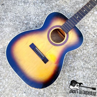 Luthier Special: Harmony Stella Full Sized Husk (1960s - Sunburst) image 3