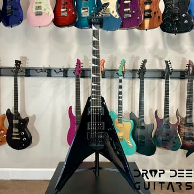 Jackson USA Select King V KV2 Electric Guitar w/ Case-Gloss Black image 2