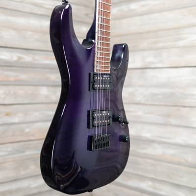 ESP LTD H-200 Electric Guitar - See Thru Purple (10560-SR) image 3