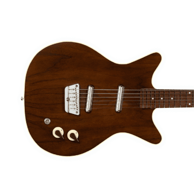 Danelectro '59 Divine Series Electric Guitar - Dark Walnut image 3