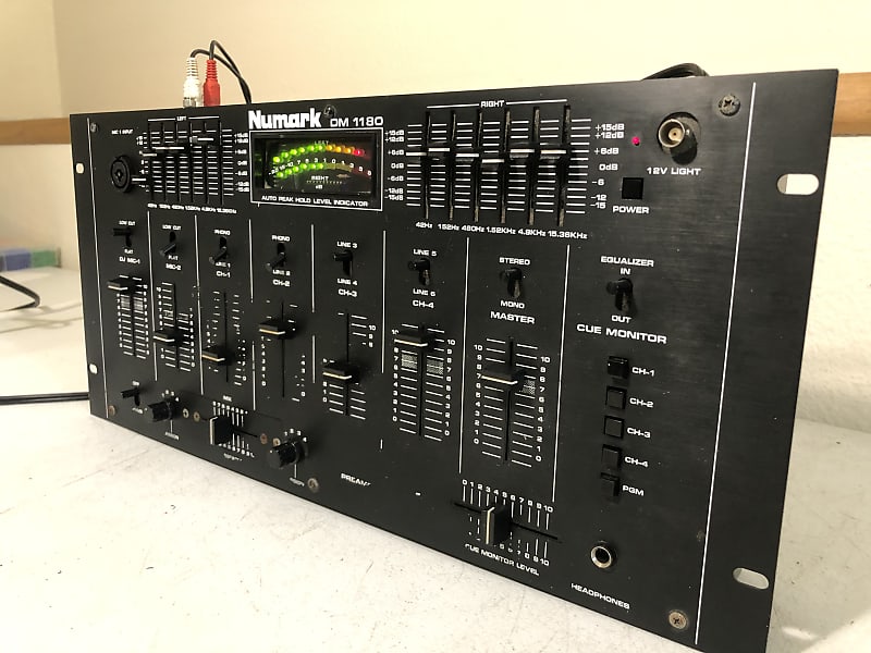 Numark DM 1180 DJミキサー ベスタクス Numark DM-1180 Mixer
