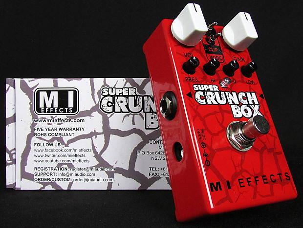 MI Audio Super Crunch Box V2 | Reverb