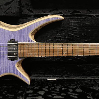 Aviator Nighthawk 6 2022 Flame Maple Lilac Purple | Reverb