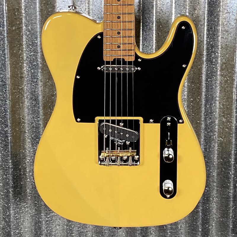 Musi Virgo Classic Telecaster Empire Yellow Guitar #0450 Used image 1