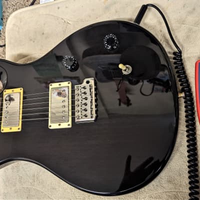 PRS SE Santana Model ブラック　値下げします！ PRS SE Santana Signature 2001 MIK HH Black Carlos Paul Reed