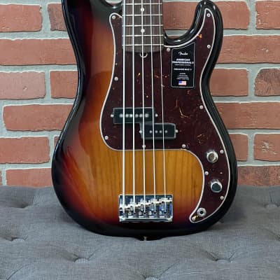 Fender American Professional II Precision Bass V Guitar - 3TSB image 1