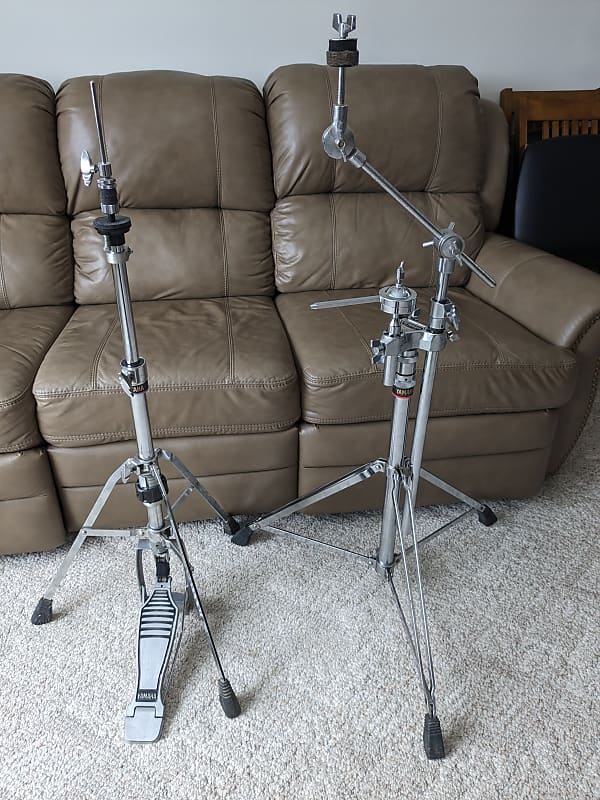 Yamaha Hi Hat Stand and Cymbal/Tom Stand 1980s1990s Reverb
