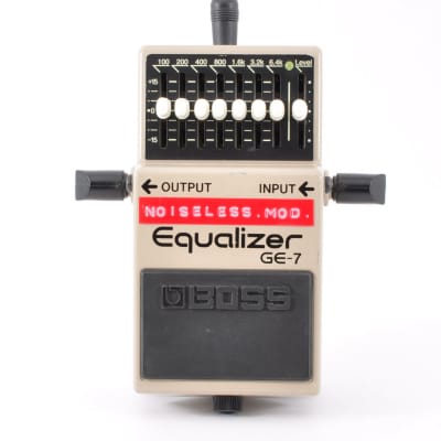 BOSS GE-7 Mod Noiseless Modify PSA.OK Guitar Pedal Made In Taiwan 2005 Used From Japan #ST83783 image 6