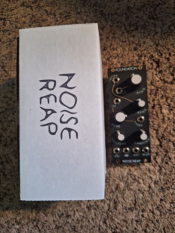 Noise Reap Foundation Kick Bass Drum Modular Synth Eurorack Reverb
