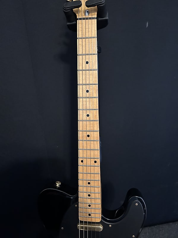 Samick Artist Series Telecaster Black And Gold Electric