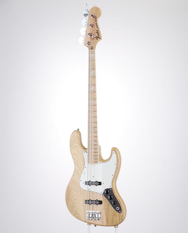 Fender Made in Japan Heritage 70s Jazz Bass Natural (08/28) | Reverb