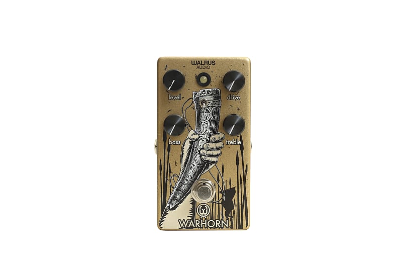 Walrus Audio Warhorn Mid-Range Overdrive Effects Pedal image 1