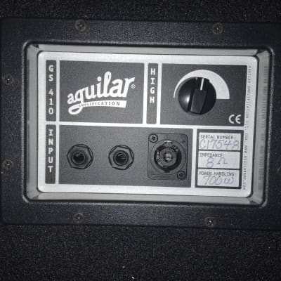 Aguilar GS410 4x10 Bass Speaker Cabinet 8 0hm image 2