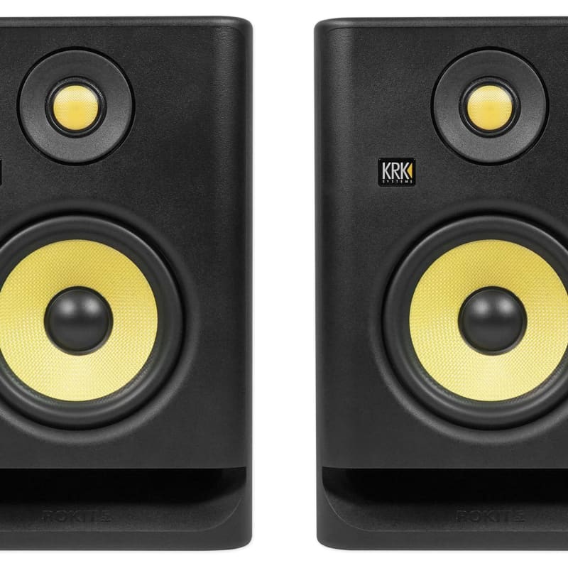 KRK SYSTEMS - ROKIT 5 G4 Professional Bi-amp Studio Monitors Speaker