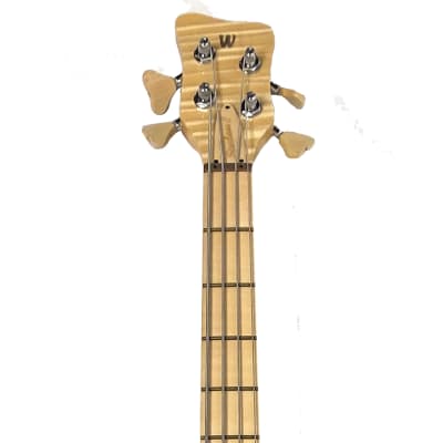 Warwick Star Bass II -Custom-Shop, Masterbuild Semi-Hollow Body Electric Bass Guitar image 3