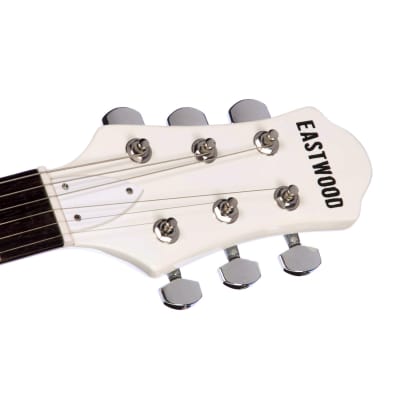 Eastwood MRG Series Breadwinner One Piece Mahogany Bolt On Maple Neck 6-String Electric Guitar image 8