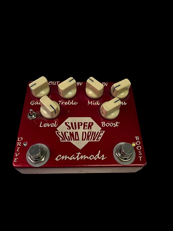 Cmatmods Signa Drive オーバードライブ Cmatmods Signa Drive FX Pedal Demo - YouTube