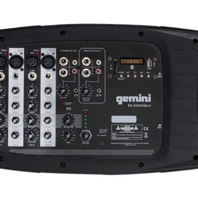 Gemini ES 210MXBLU Dual 10 Inch Loudspeaker w/Mxr image 3