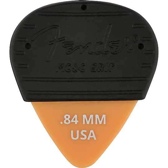 Fender Mojo Grip Picks Dura-Tone Delrin .84, 3-Pack image 1