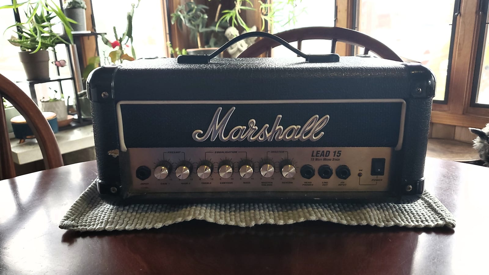 Sold - Marshall mini stack head MG15MSII - $250 | The Gear Page