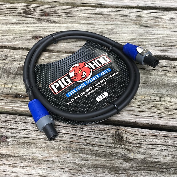 Pig Hog PHSC5SPK Speakon Speaker Cable - 5' image 1
