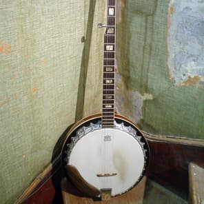 1970's Bicentennial Harmony 5-String Banjo w/ Original Case image 1