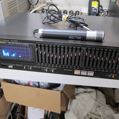 Ex Technics SH-8055 Stereo EQ, Real Time Spectrum Analyzer, Pink ...