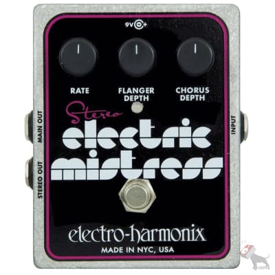 Electro-Harmonix XO Stereo Electric Mistress Flanger/Chorus Guitar Effects Pedal image 2