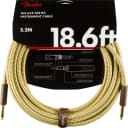 Fender® 18.6' Deluxe Series Tweed Instrument Cable Straight/Straight #0990820081