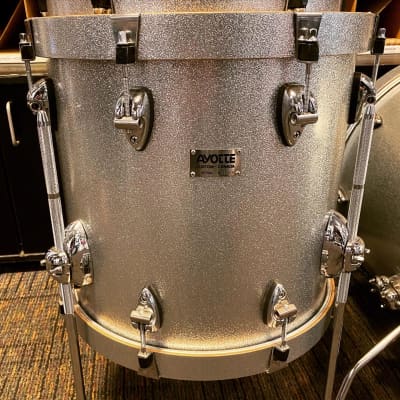 Ayotte Custom Series Maple 3 Piece Shell Pack - Silver Sparkle image 9