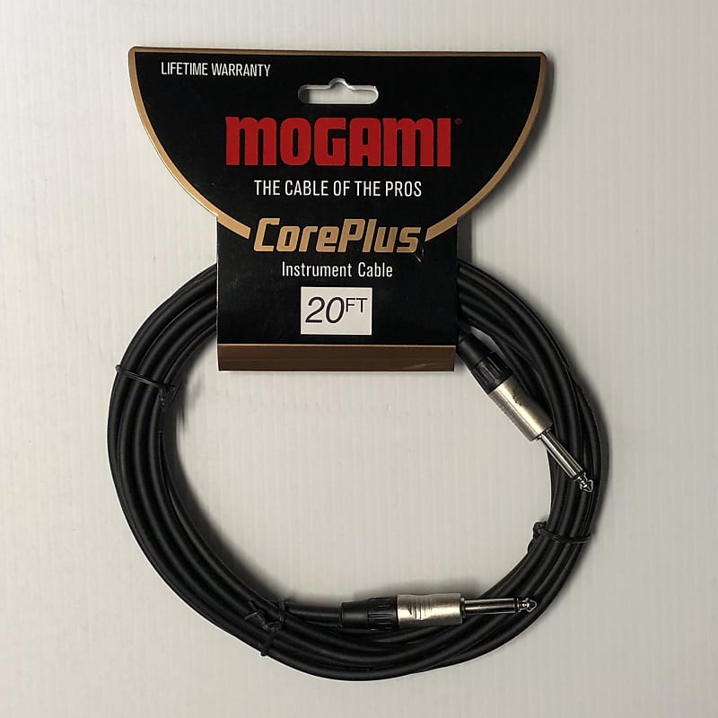 Mogami CorePlus Instrument Cable - 20' image 1