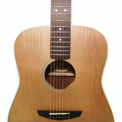 Trembita Brand New Seven 7 Strings Acoustic Guitar, Sand Natural Wood made in Ukraine Beautiful sound image 2