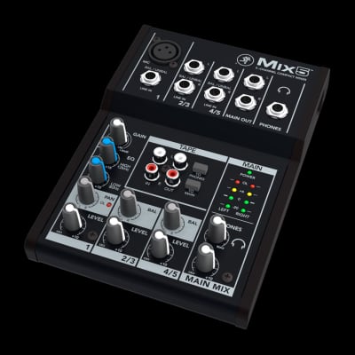 Mackie MIX5 5 Channel Compact Mixer image 4