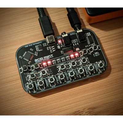 Home Bake Instruments ACID MINT 82 NEW BASS SYNTHESIZER | Reverb