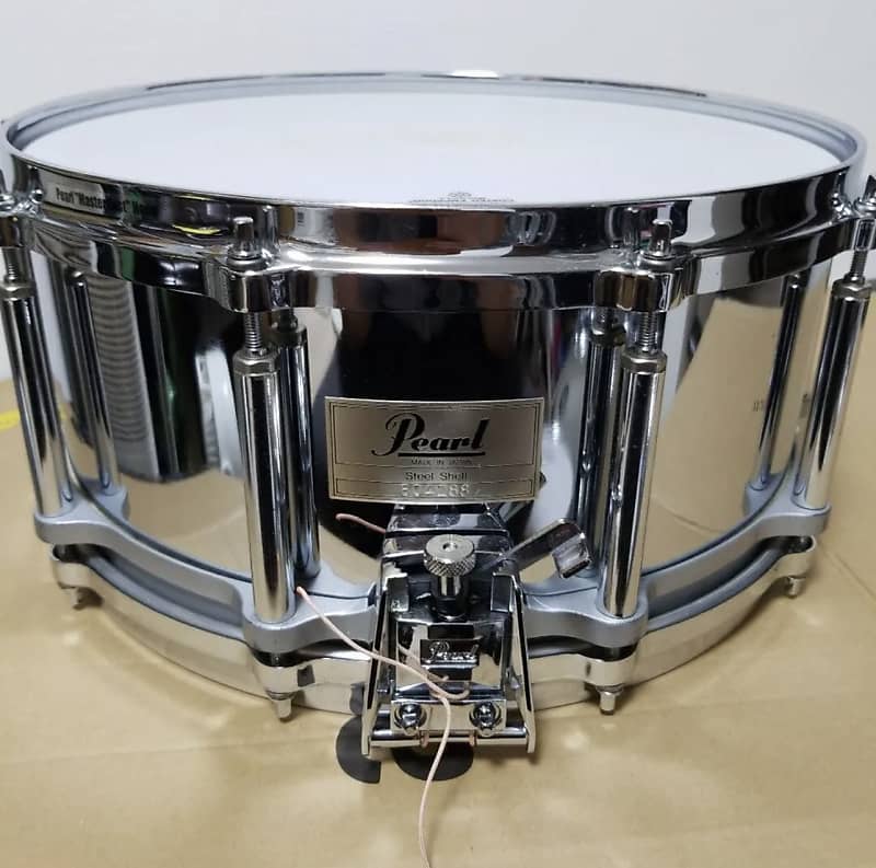 Pearl Free Floating Steel Shell Snare 14x6.5